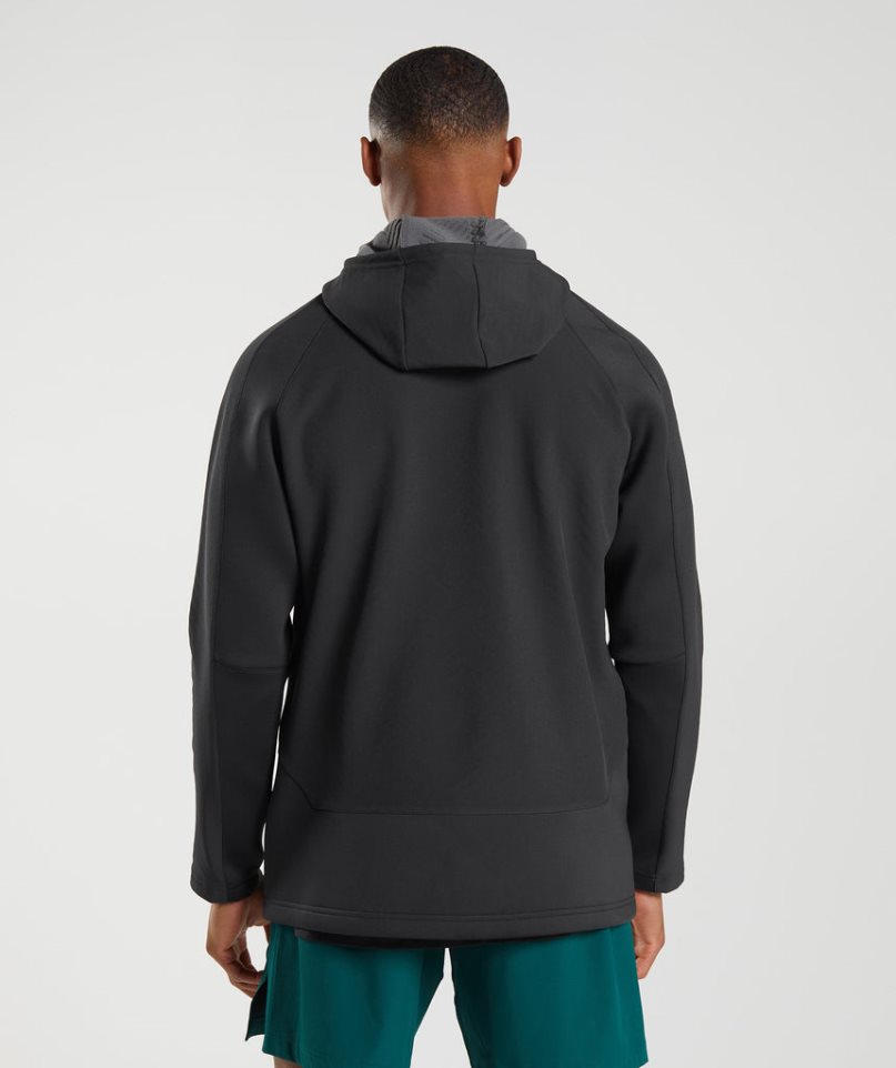 Men's Gymshark Apex Jackets Black | CA 017D63